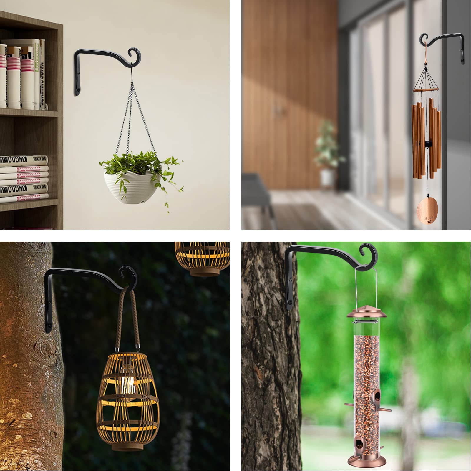 FEED GARDEN porch scene with brackets and hanging plants enhancing outdoor décor