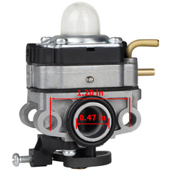 Ferilter carburetor side detail highlighting throttle linkage durability