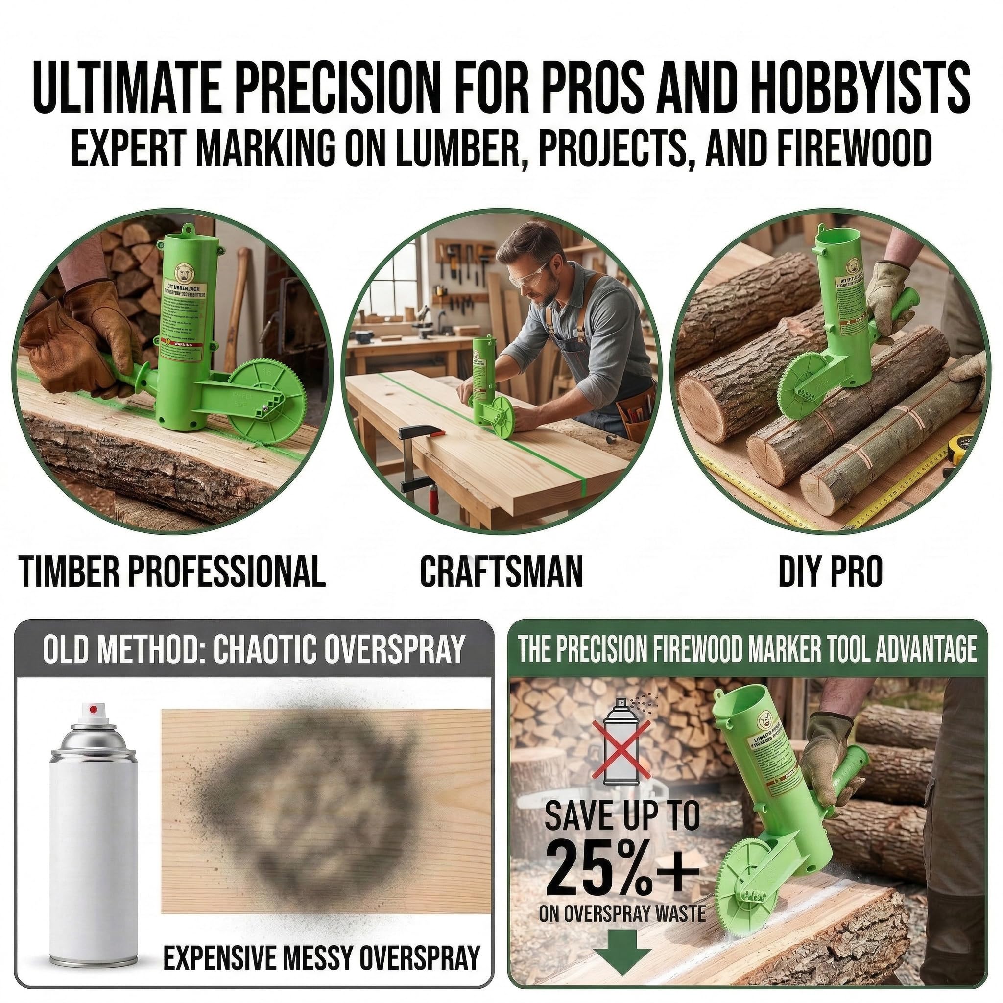 Feroca in a woodlot lifestyle scene improving marking efficiency