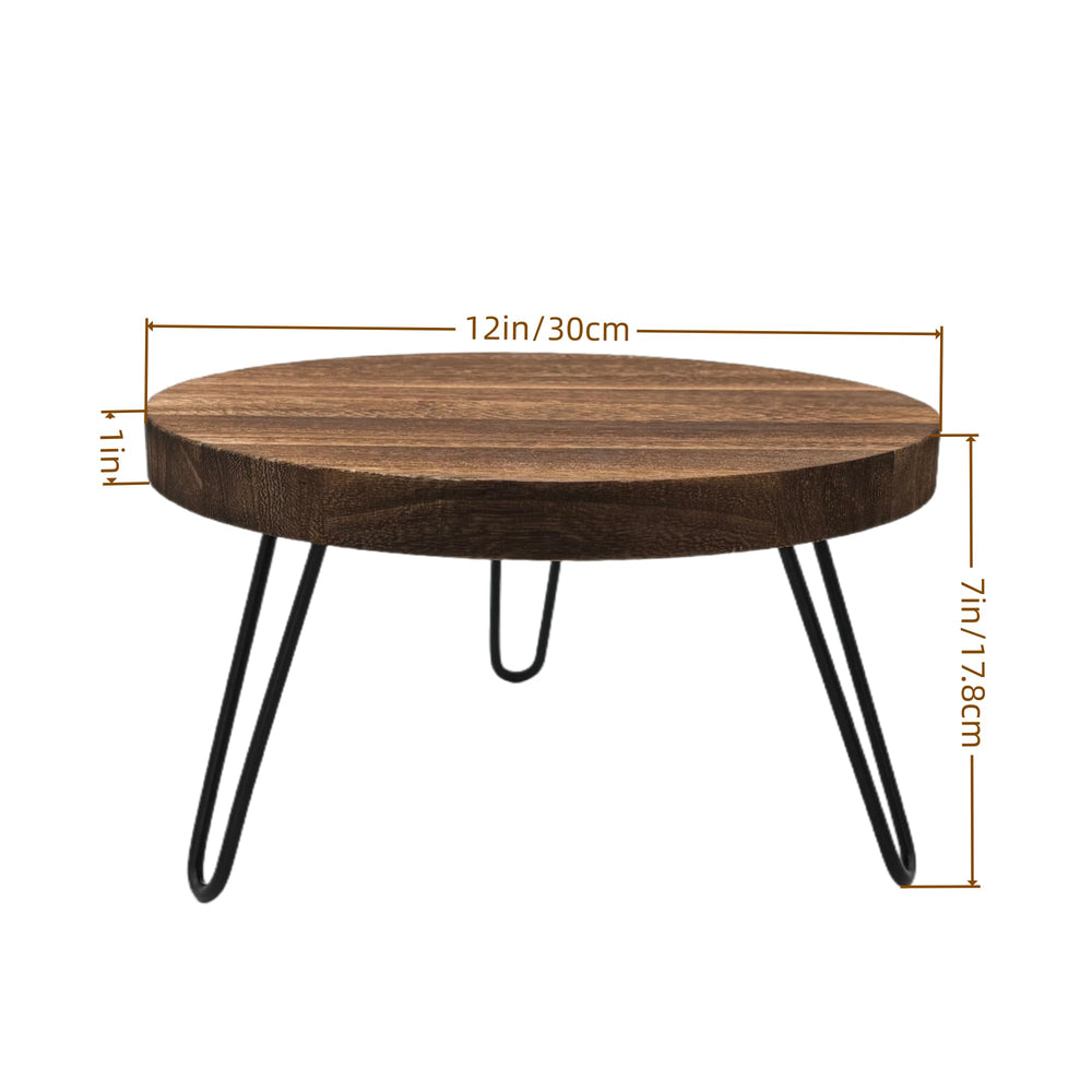 FESTLOVE angled view of stand holding a potted plant illustrating aesthetic placement benefit