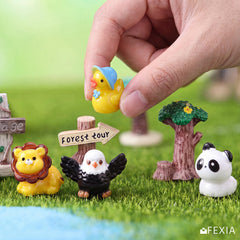 FEXIA single figurine next to coin for scale and sizing clarity benefit