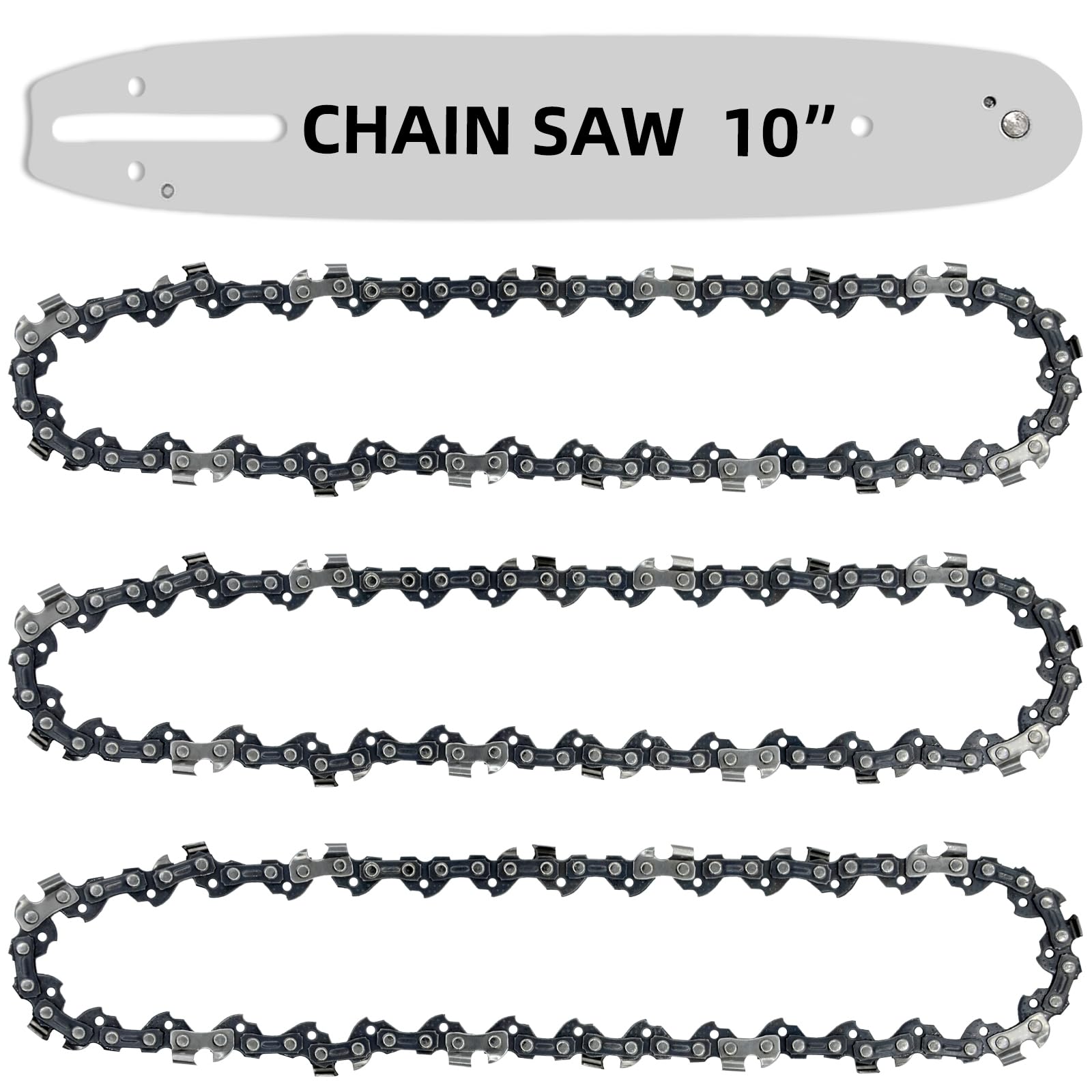 Fifchall front packaging showing three chains and one bar, ready for replacement
