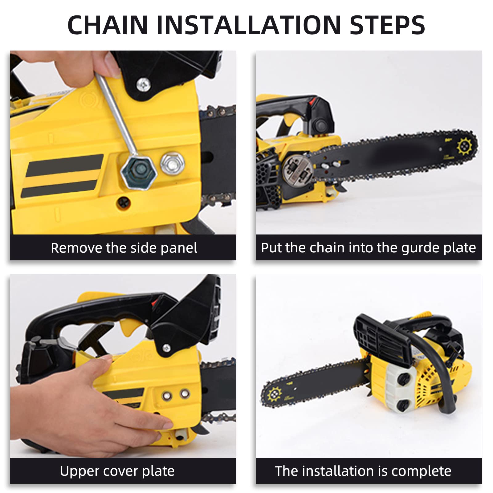 Fifchall chain beside ruler showing 18.9 inch length for accurate sizing
