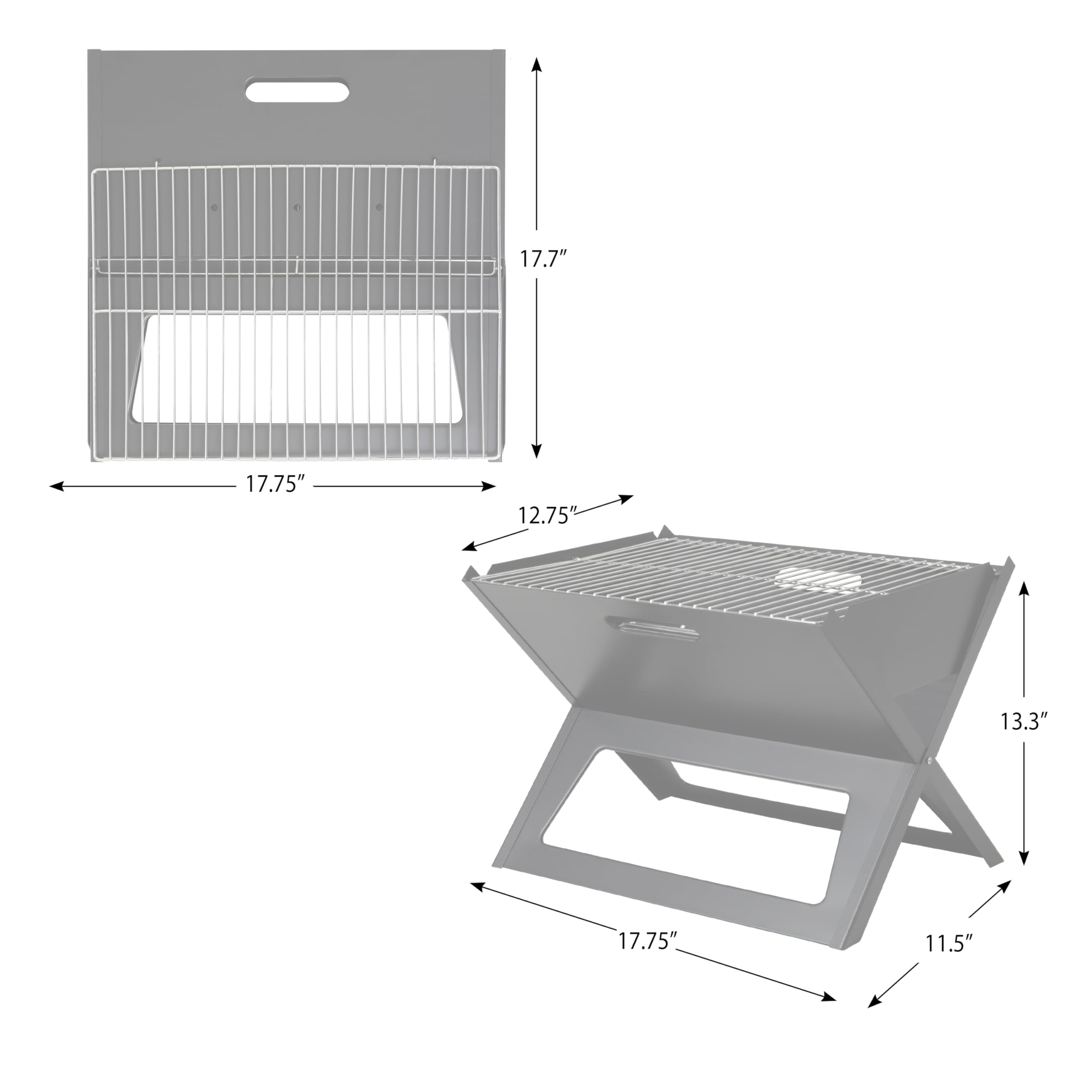 Fire Sense grilling burgers showing even heat distribution and outdoor enjoyment