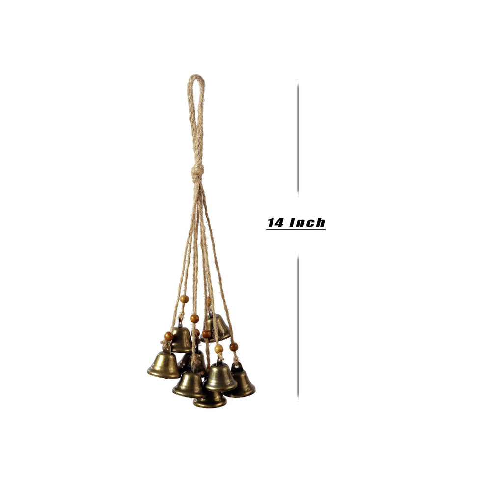 Fishknow bells shown in hand for scale, compact size and lightweight