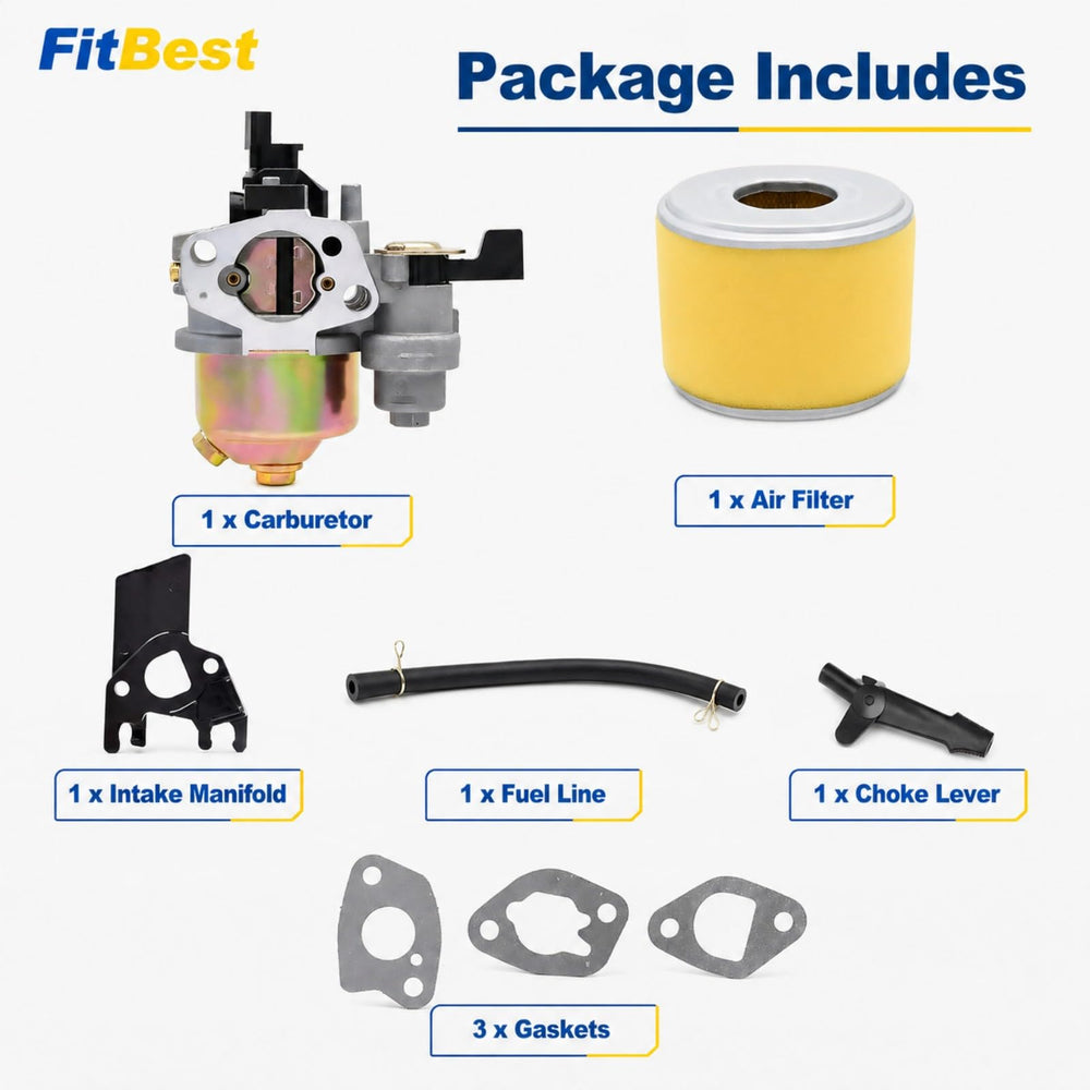 FitBest complete kit laid out for quick one-stop replacement