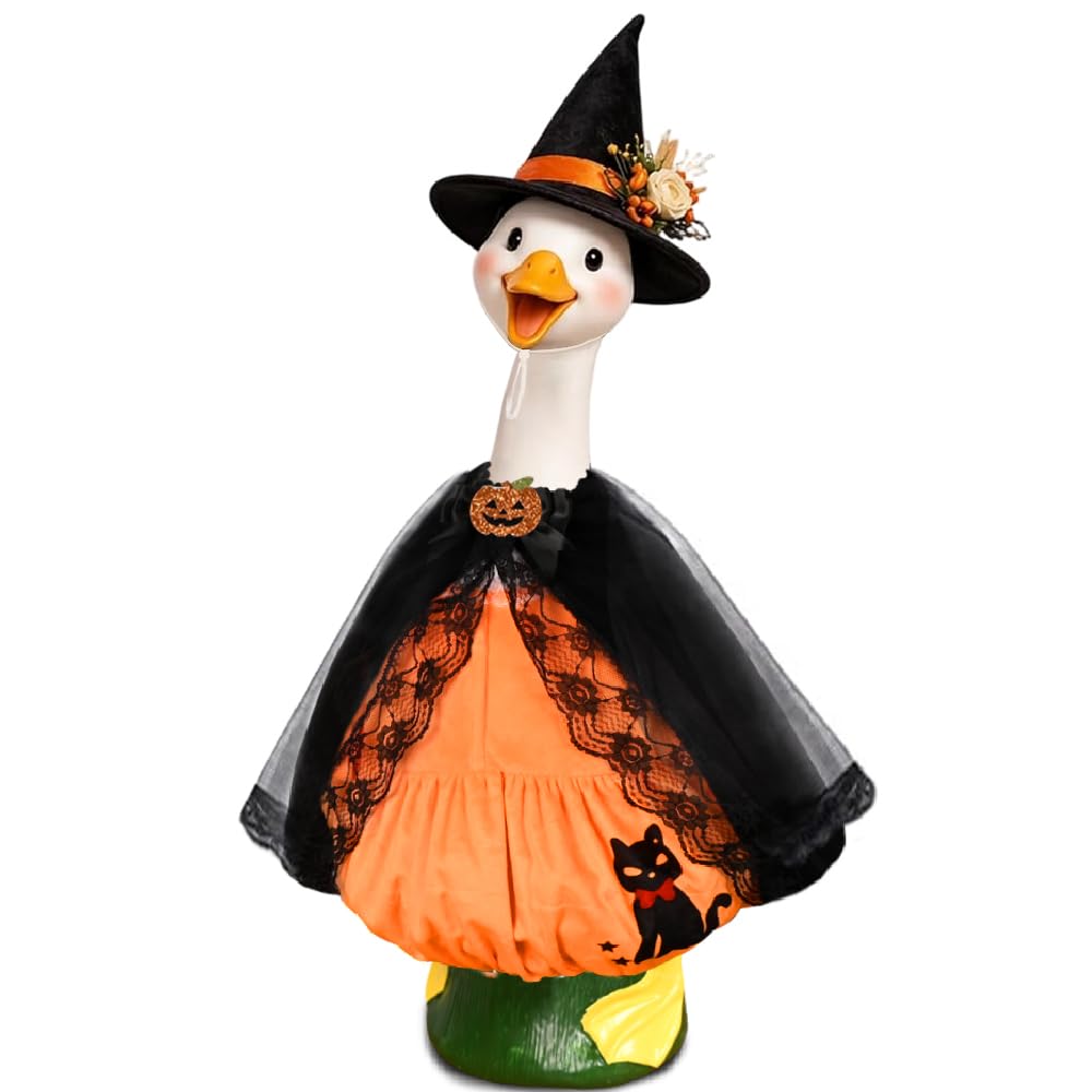 FKCQRJW pumpkin dress front view shows festive fit and curb appeal