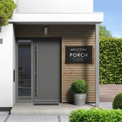 flangairy on porch styled display adds cozy curb appeal to entryway