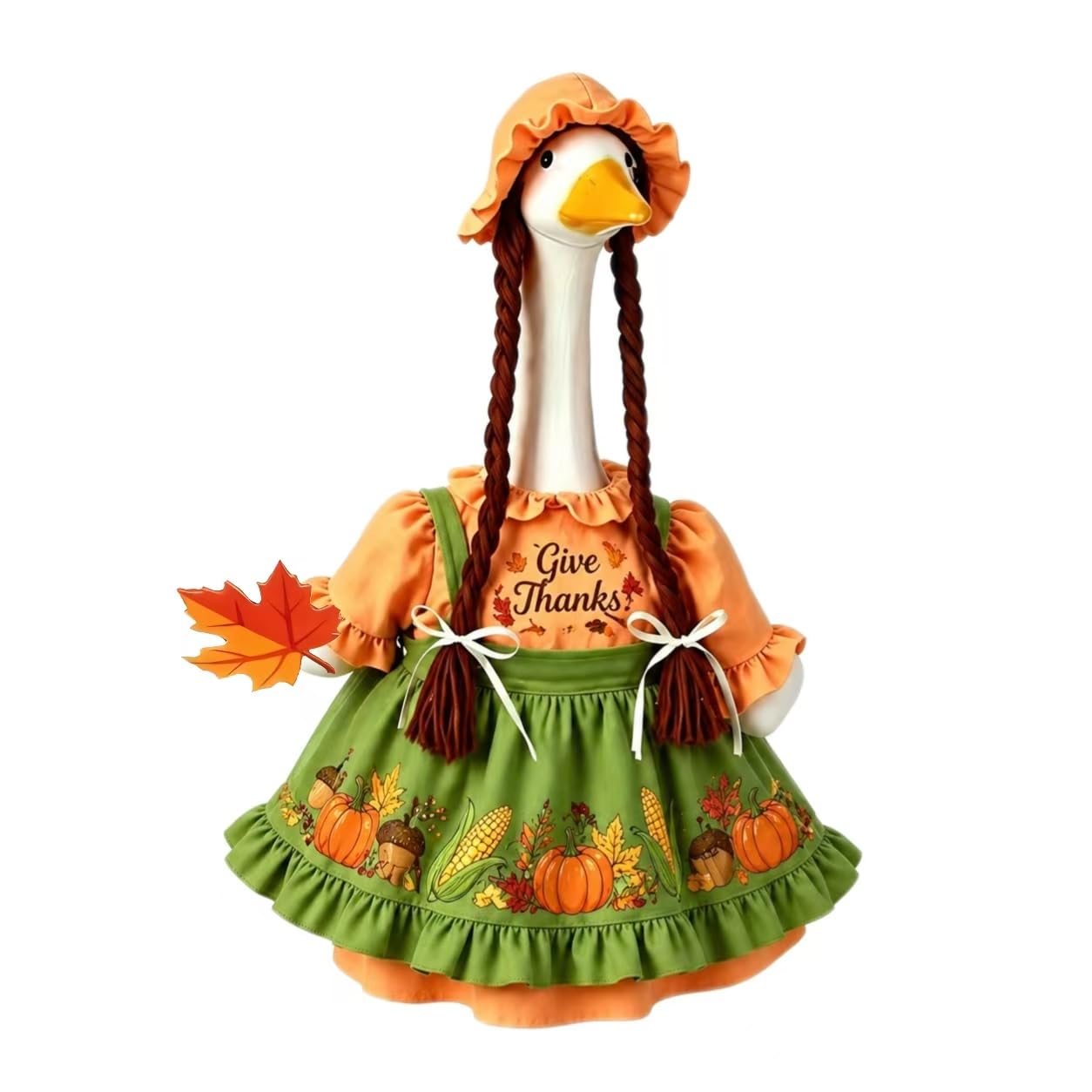 Foidiccx front view goose outfit adding welcoming fall curb appeal