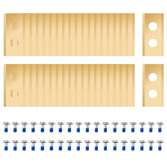 FourShow front packaging showing 36-blade bulk set and benefits