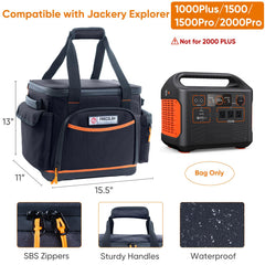 FRECOLSH hard waterproof base detail protecting Jackery from damp surfaces