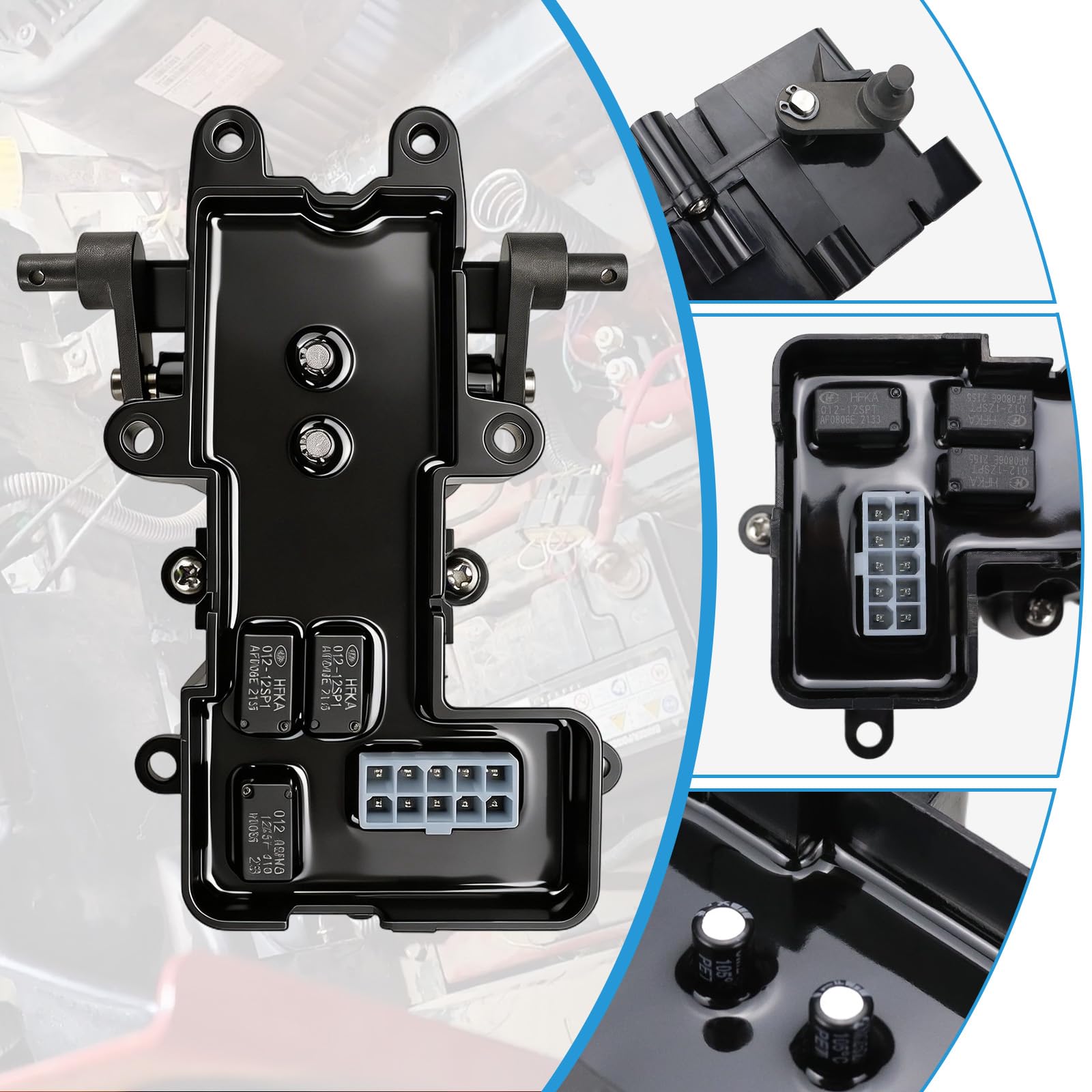FRGOLIN brake module installed on a mower demonstrating restored brake control and safety