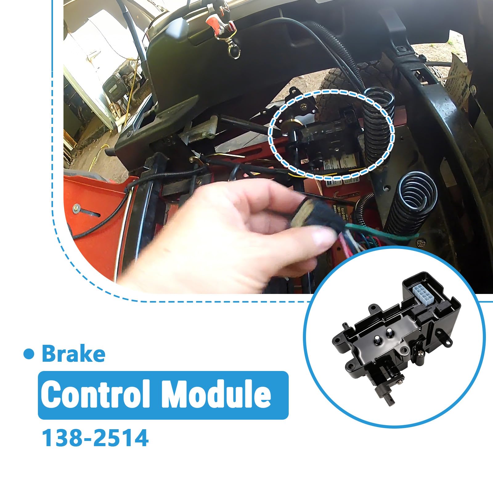 FRGOLIN brake module surface texture detail illustrating high-strength, wear-resistant materials