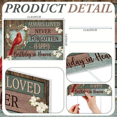 Frienda cardinal close-up detail highlighting vibrant color and clear printing benefit