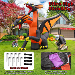 FunFanso blower attached to inflatable for fast three-minute inflation