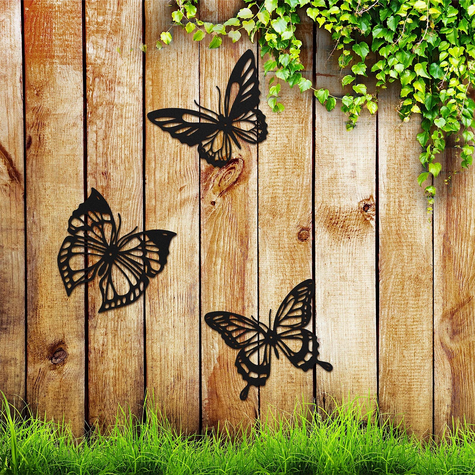 Funrous butterfly detail displaying cut edges and delicate silhouette benefit