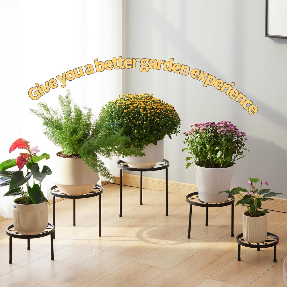Furshus plant stand on patio demonstrating outdoor-ready styling