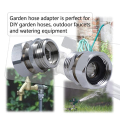 G-Sunny adapter beside standard hose for scale and easy compatibility check