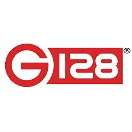 G128 Spain flag neatly folded for compact storage and transport