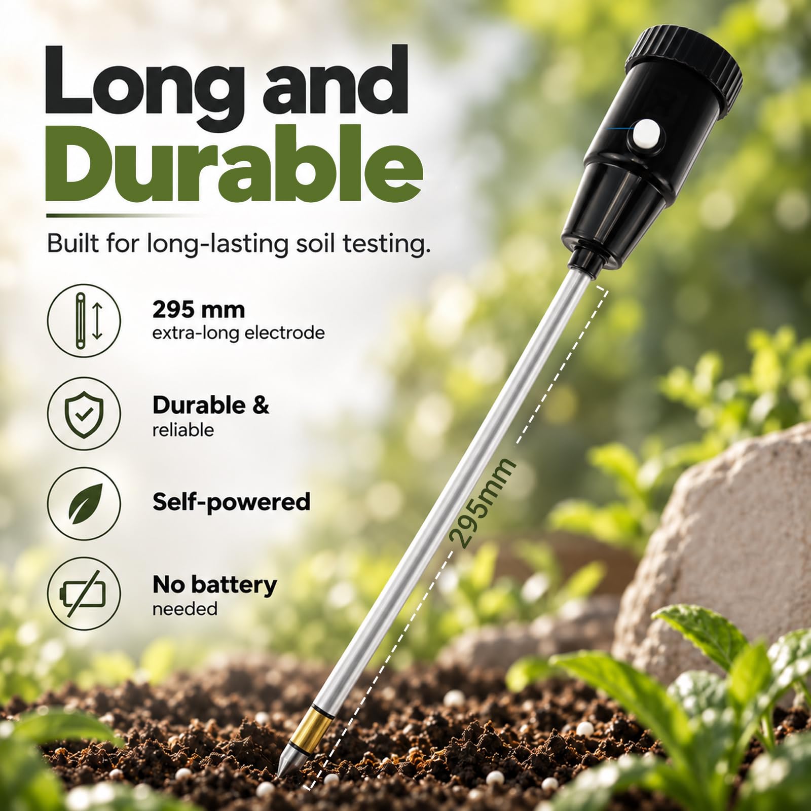 Gain Express label and markings for clear pH and moisture interpretation