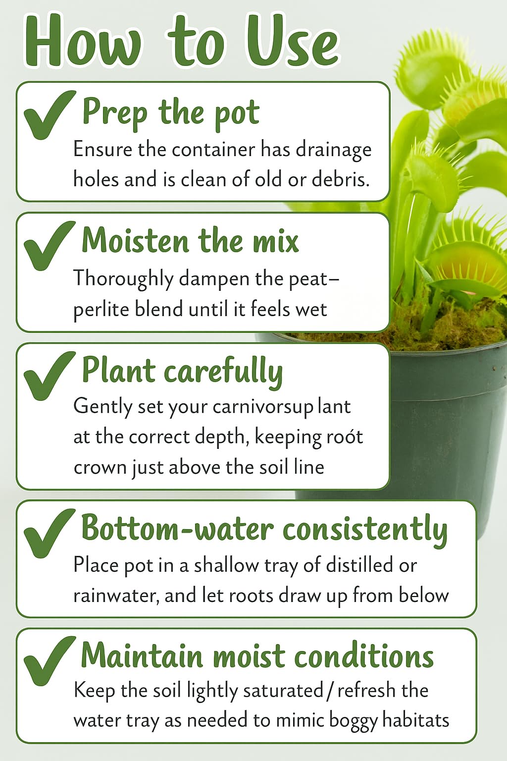 Gardenera mix staged in a pot demonstrating airy, low-nutrient substrate