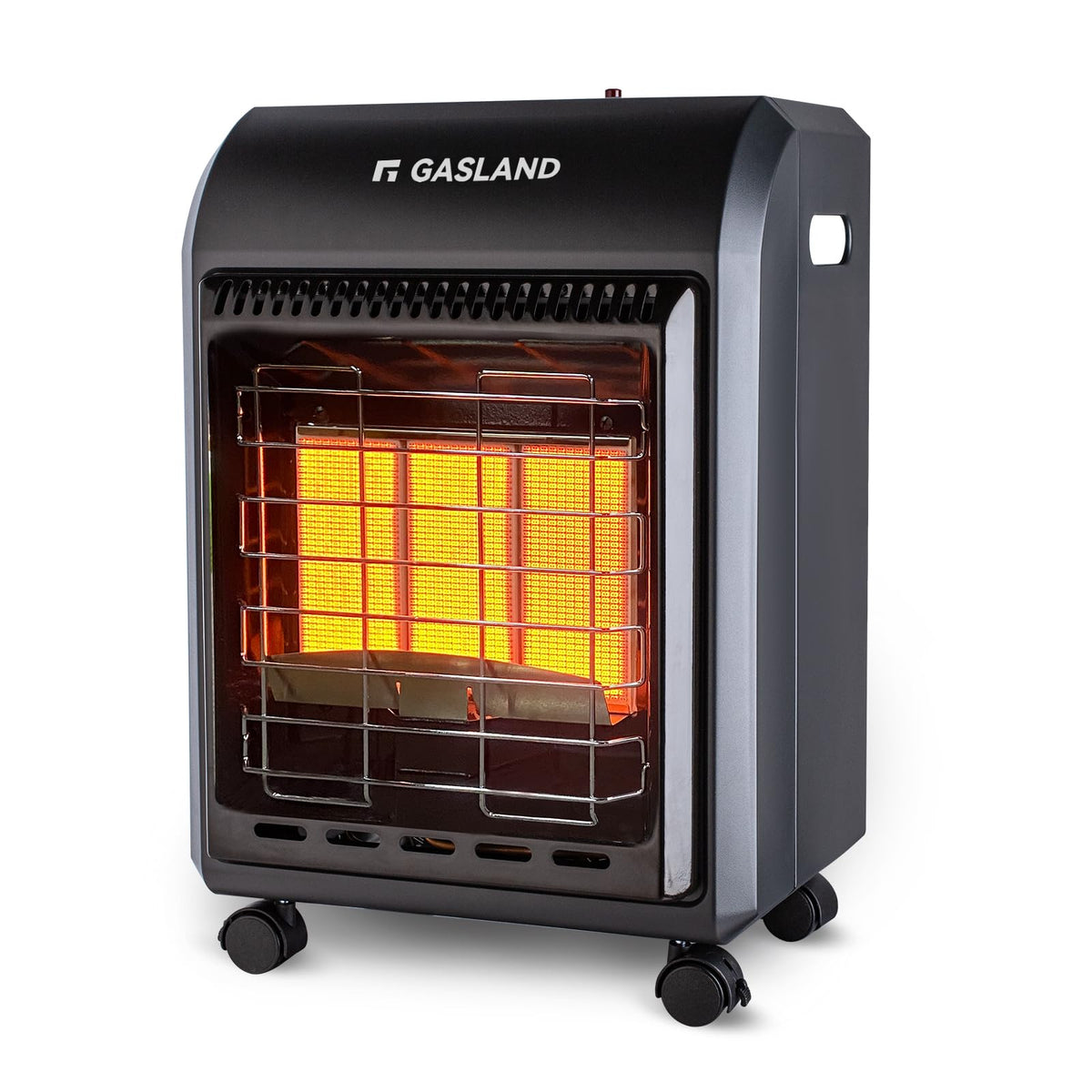GASLAND front view cabinet heater showing compact design and fast heat