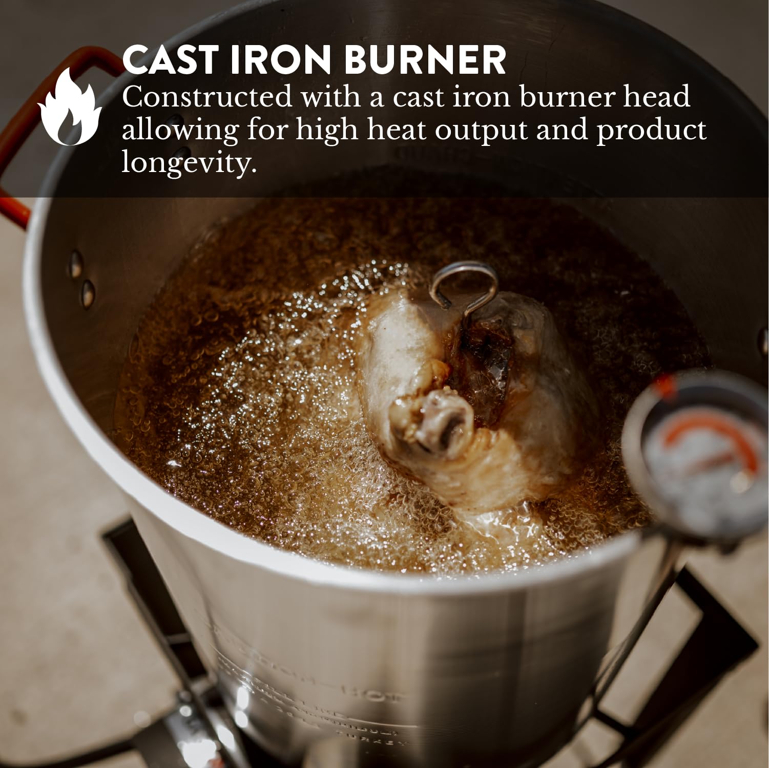 Gas One thermometer and injector for precise temperature control