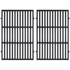 GasSaf front view of two-piece grill grate pack showing fit and finish, restoring performance