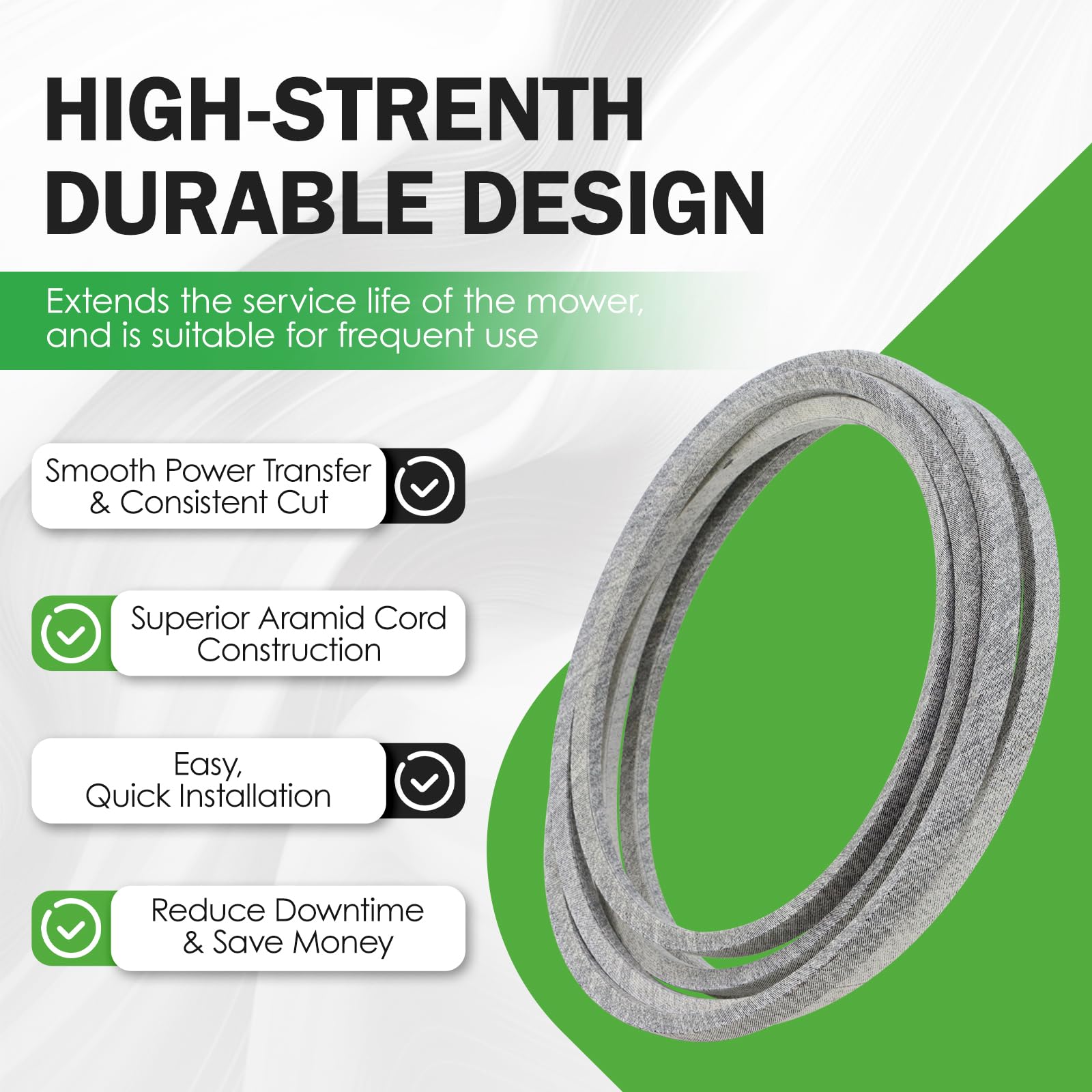 GEATaaT belt next to ruler showing size and scale for confident purchase