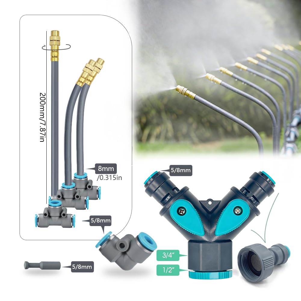 GEEIRR polyethylene hose texture and flexibility demonstrating durable, weatherproof tubing benefit
