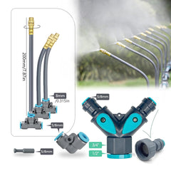 GEEIRR polyethylene hose texture and flexibility demonstrating durable, weatherproof tubing benefit