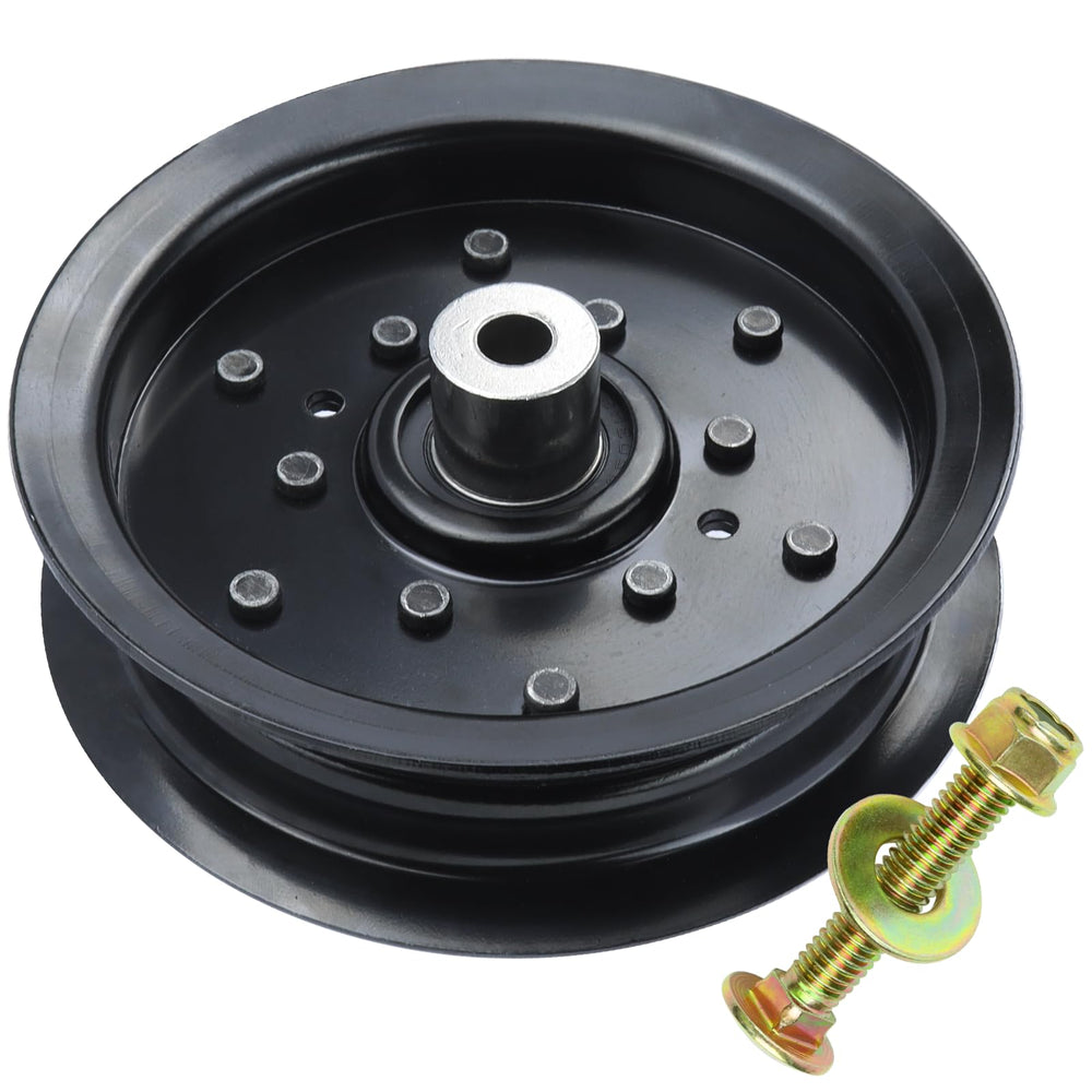 GELASKA front view of idler pulley showing fit and finish benefit