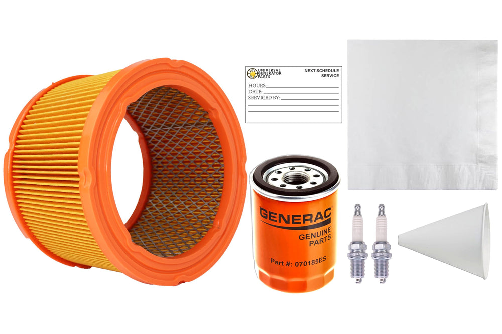 Generac 5665 front packaging showing kit contents and clear labeling for fast replacement