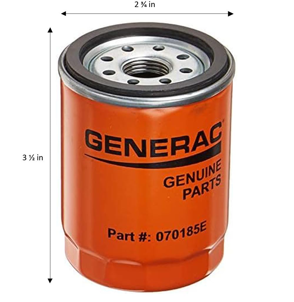 Generac spark plug and oil funnel set displayed for easier, cleaner oil changes
