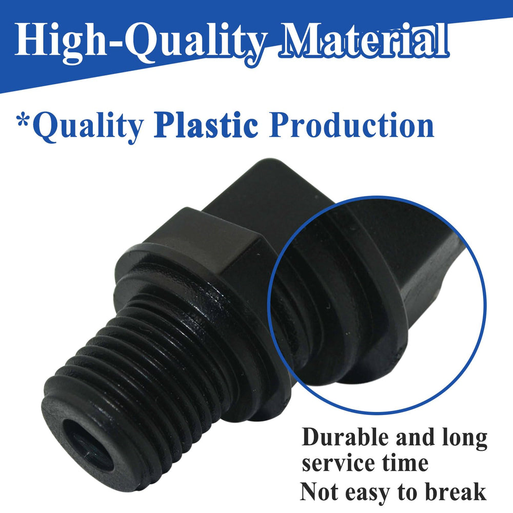 Generic plug beside ruler showing size comparison for effortless part identification