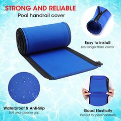 Generic neoprene material texture closeup showing soft grip and water resistance benefit