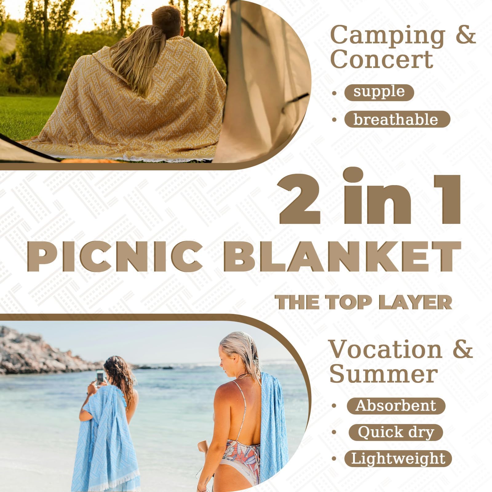 Genovega in-use family picnic setting showing roomy seating benefit