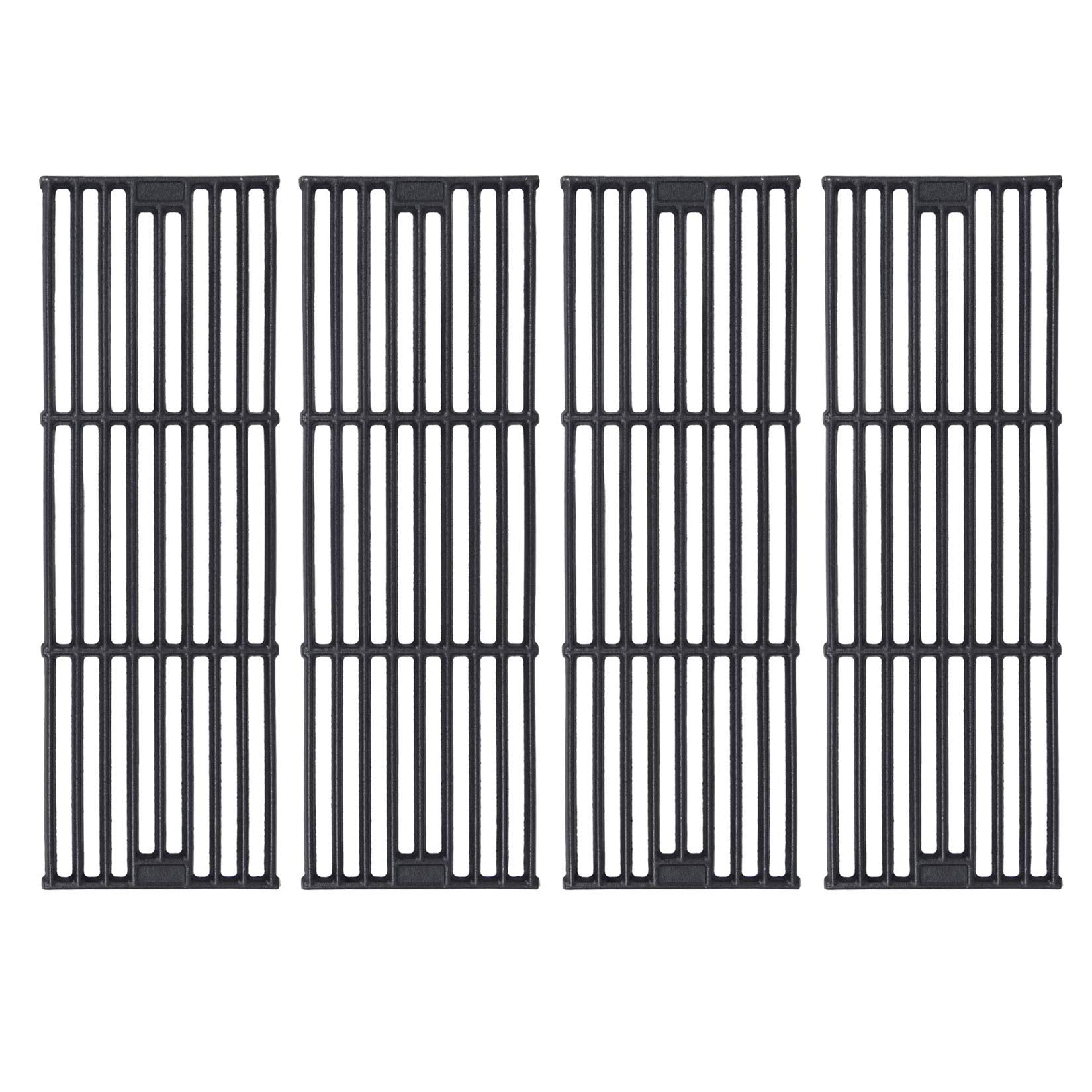 GGC front view of four-piece grates showing fit and finish, improves searing