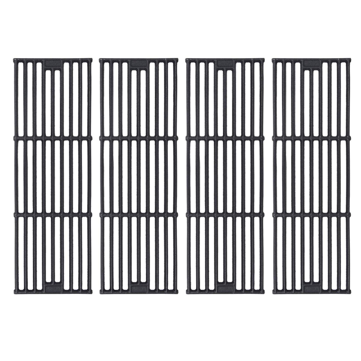GGC front view of four-piece grates showing fit and finish, improves searing