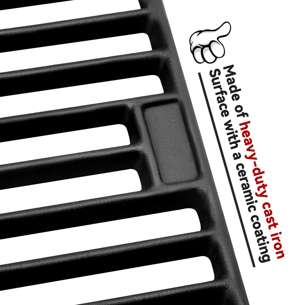 GGC grates installed in a Chargriller, delivers even heat and sear