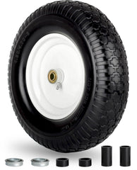 GICOOL front view of complete wheel assembly showing ready-to-install design and durability