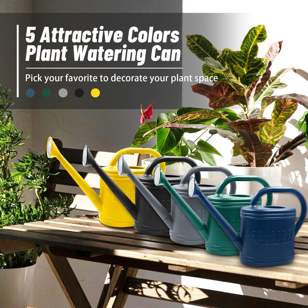 Giftsfaloy watering can in patio garden illustrating versatile outdoor use