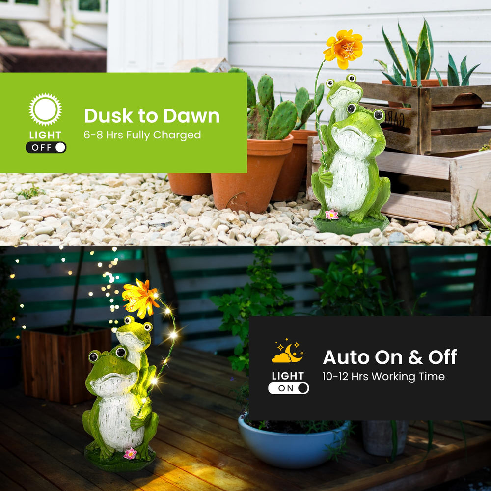 GIGALUMI night glow of flower LED creating soft ambient evening light