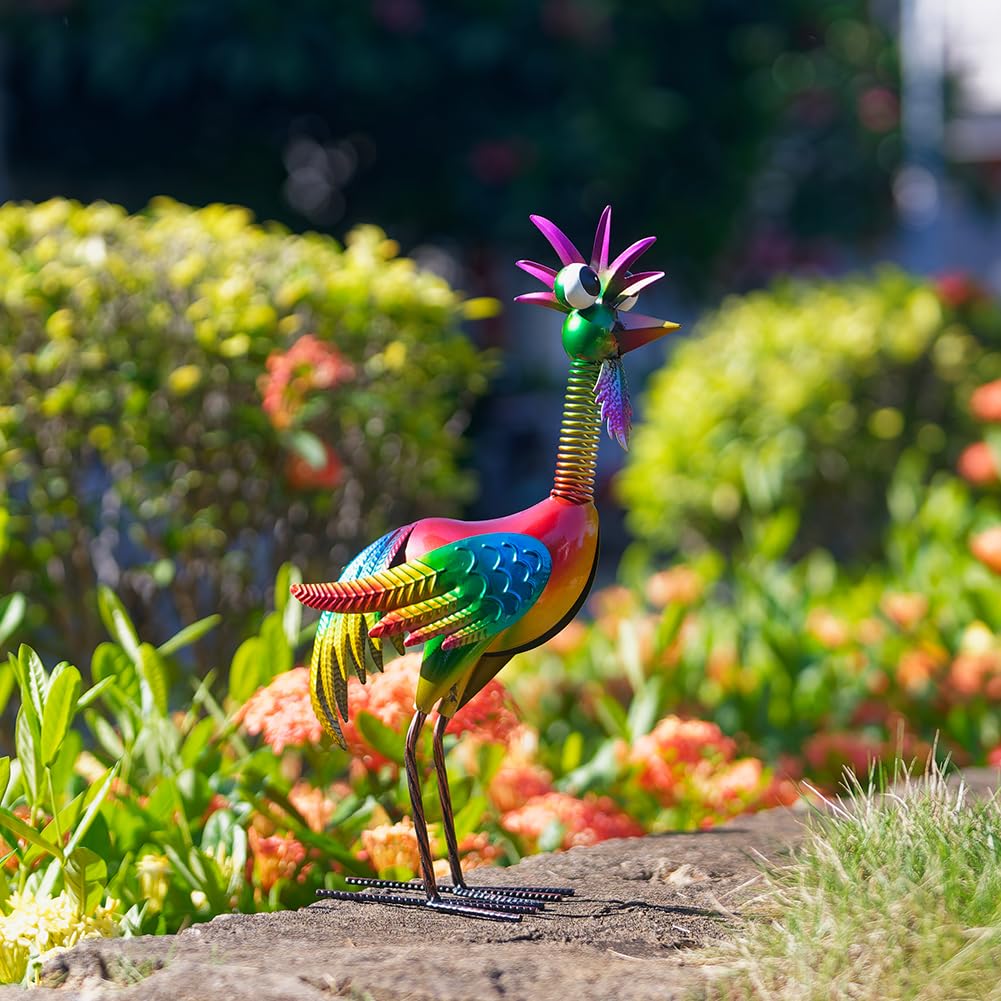 giole rooster neck motion detail illustrating playful movable feature