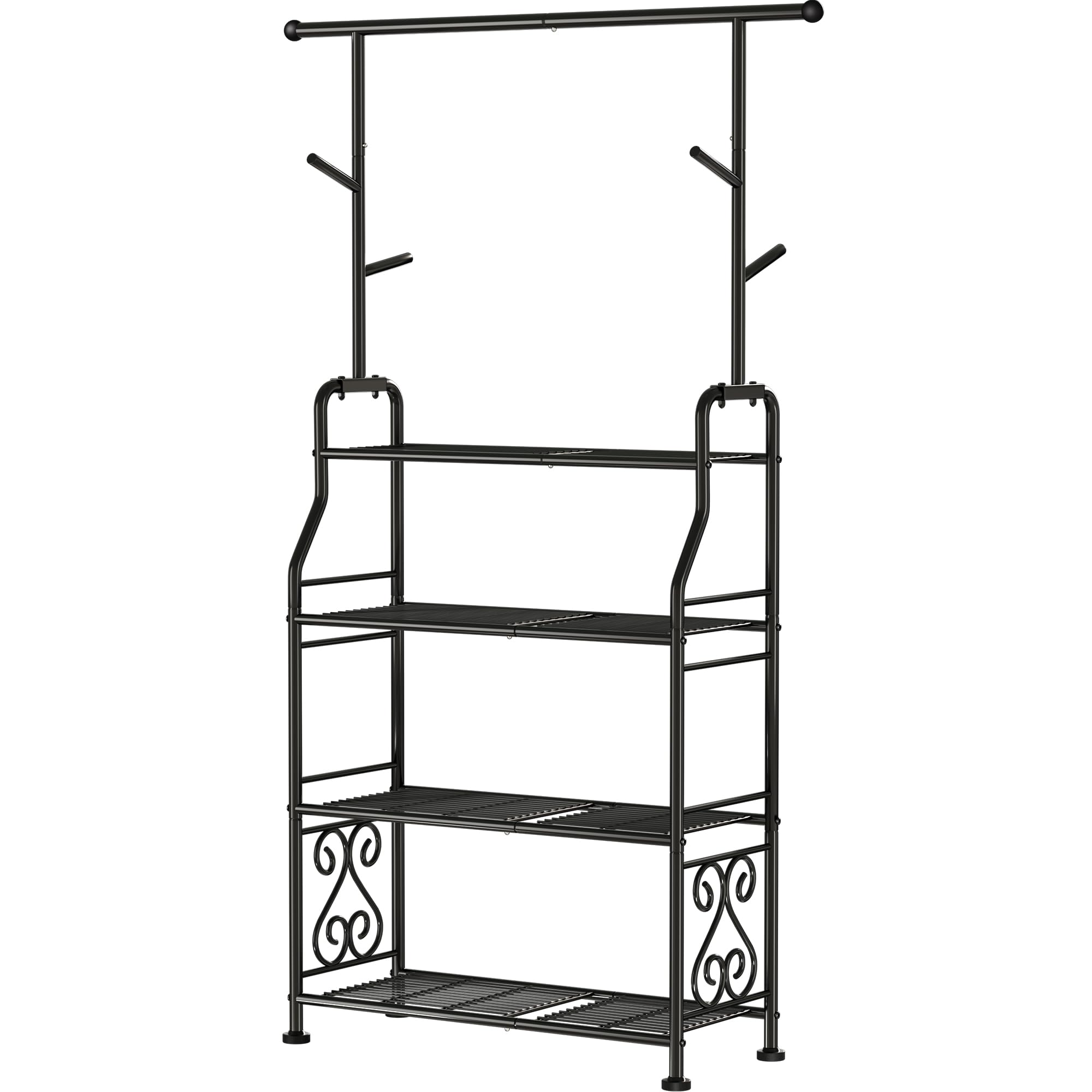 GIOTORENT styled on balcony with plants showing decorative appeal and functional storage