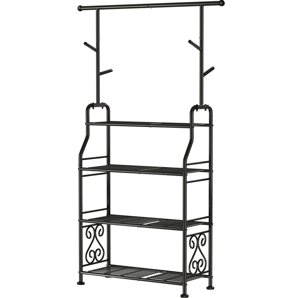 GIOTORENT styled on balcony with plants showing decorative appeal and functional storage