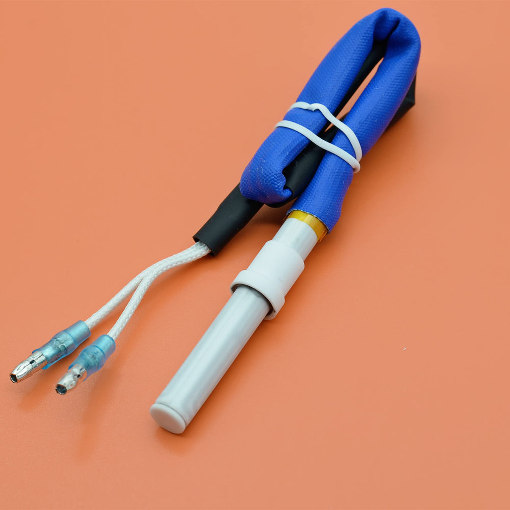 GMG igniter wiring connector detail showing plug compatibility and easy hookup