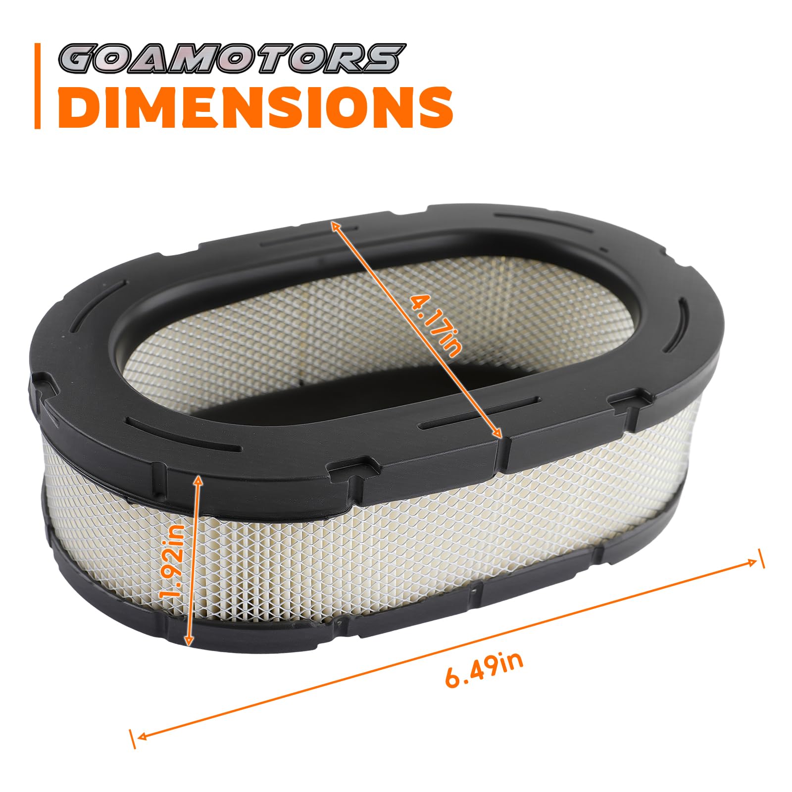 GoaMotors installation in mower engine bay demonstrating straightforward replacement