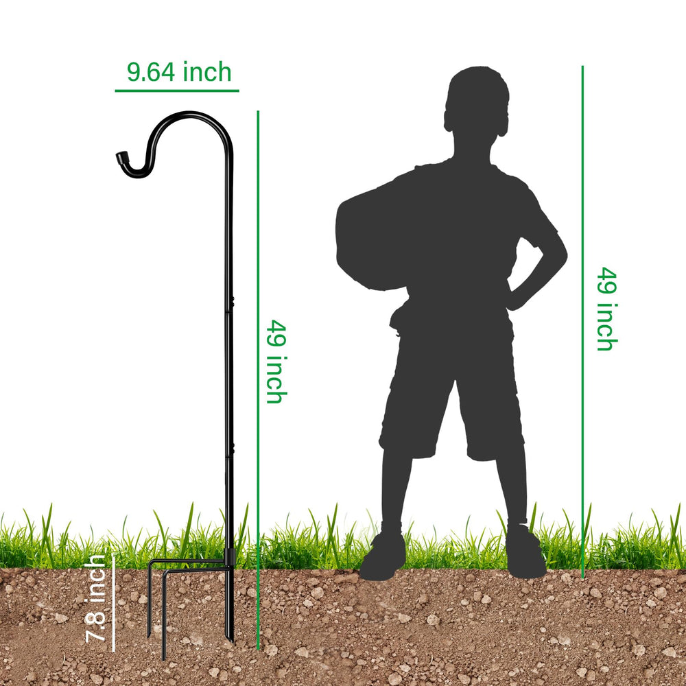 GOFORWILD close-up of hook curve showing solid construction and secure hang