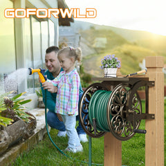 GOFORWILD side profile with hose loaded to demonstrate capacity